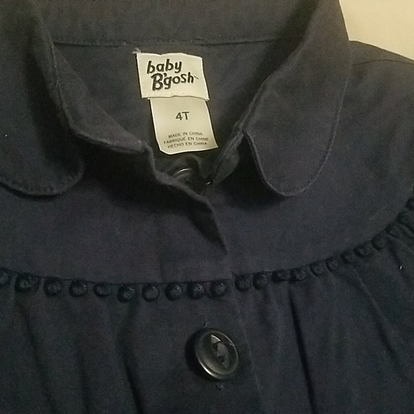 New w tags. Navy throw over coat - Picture 2 of 5